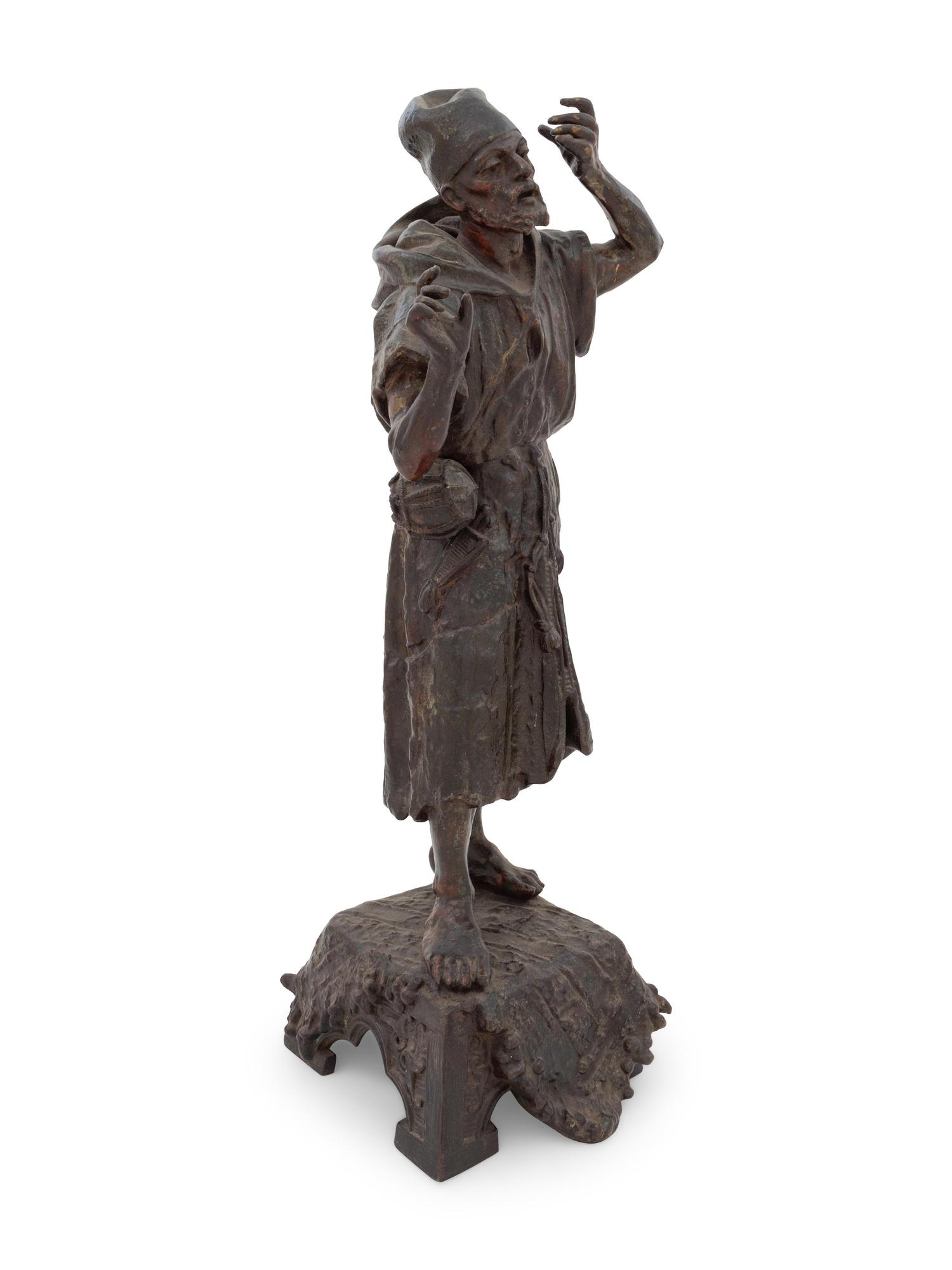 A Continental Cast Metal Figure