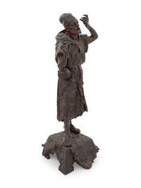A Continental Cast Metal Figure