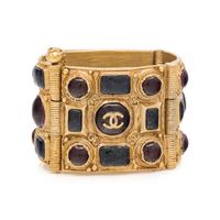 Chanel, Gripoix Pâte de Verre Cuff