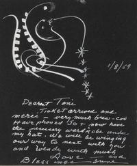 Irene Rice Pereira, (American-Spanish, 1902-1971), A group of three works: The Hand That Drives the Heart, Dear Toni, and The Lake's Dr