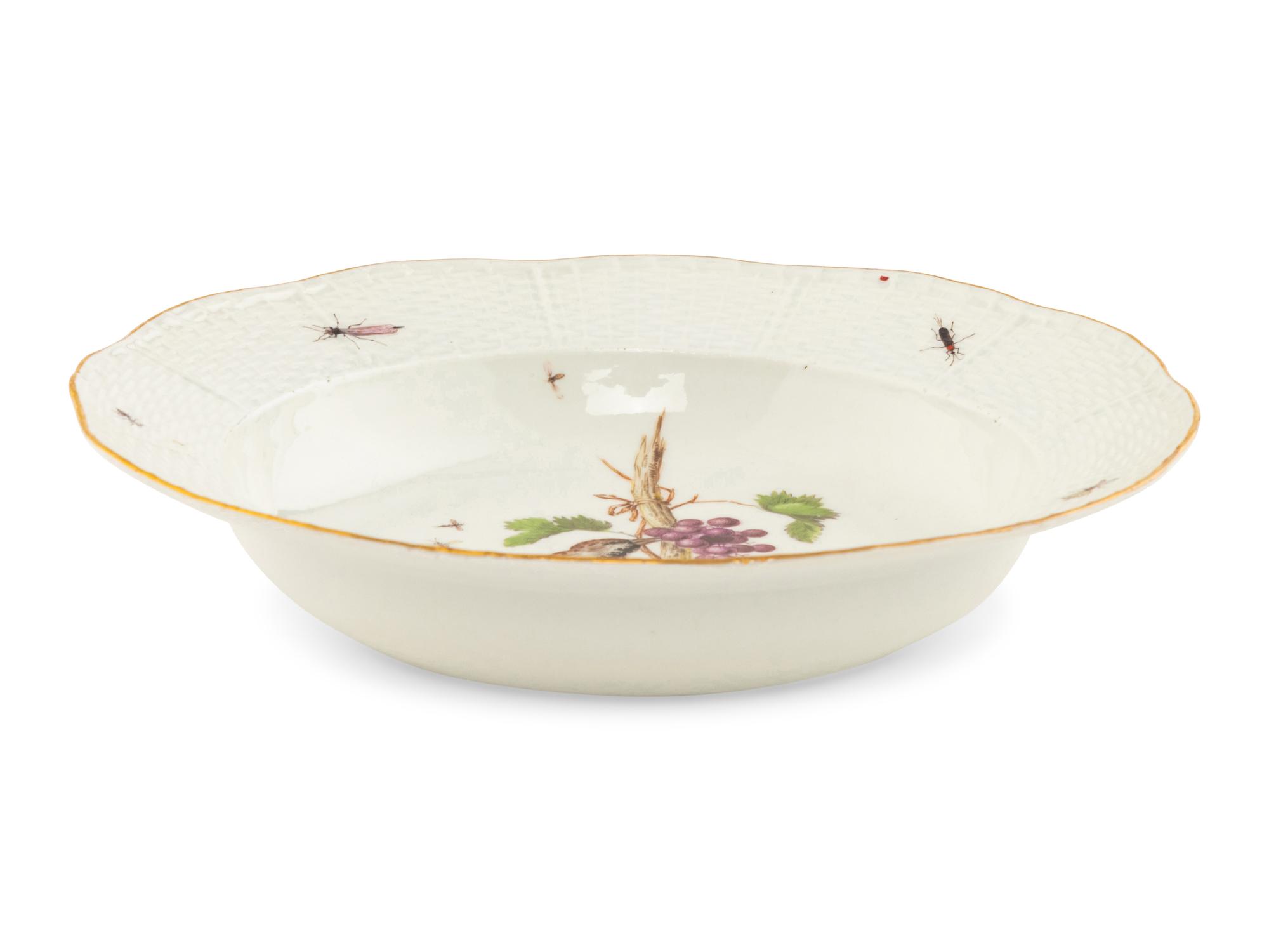A Meissen Porcelain Ornithological Plate