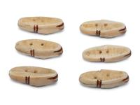 Iñupiat Carved Polar Bear Toggles / Buttons