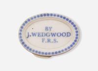 A Wedgwood Inlaid White Jasperware Medallion, UK, circa 1785