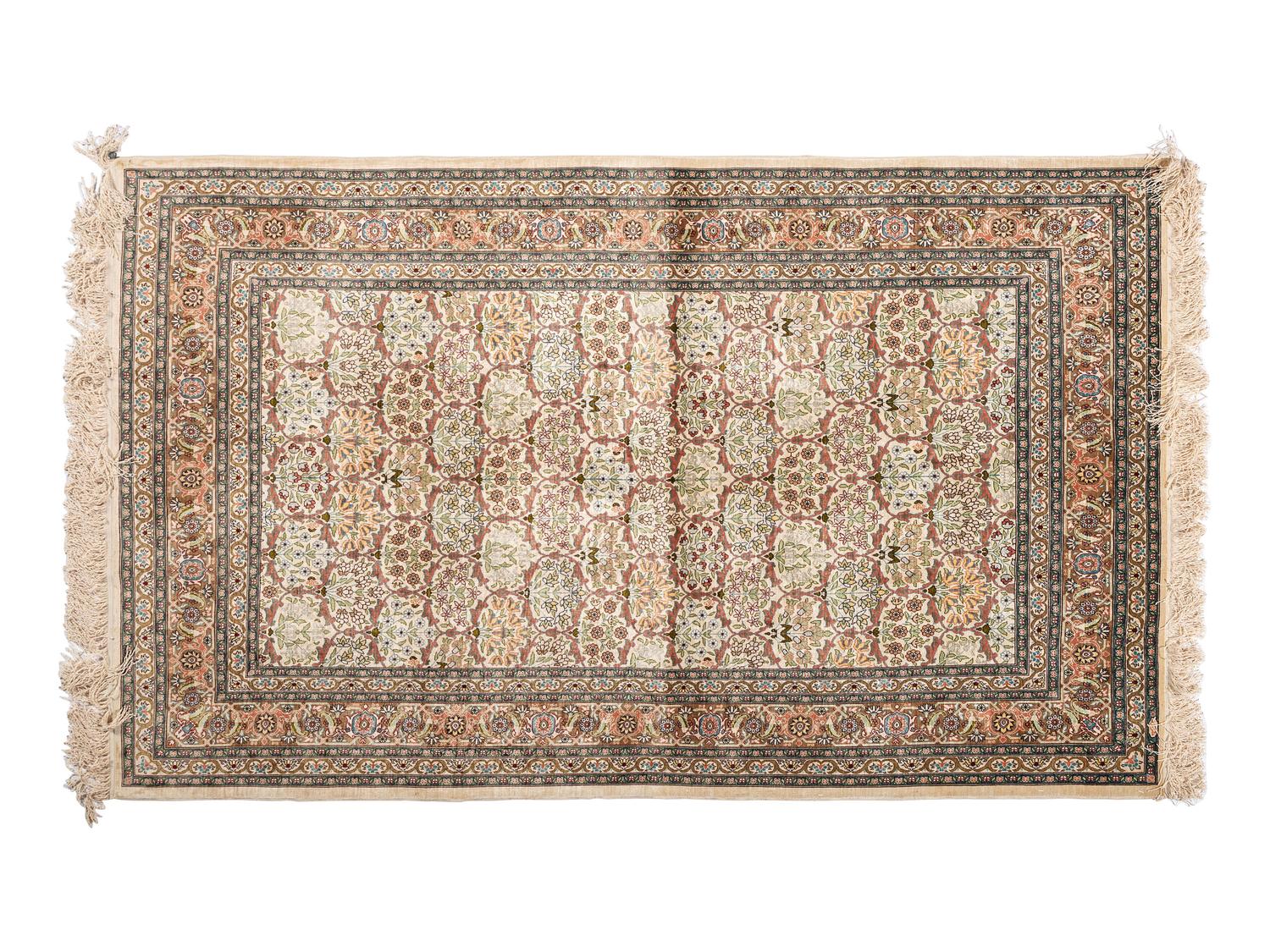 A Turkish Silk Rug