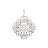 EDWARDIAN, PLATINUM AND DIAMOND PENDANT