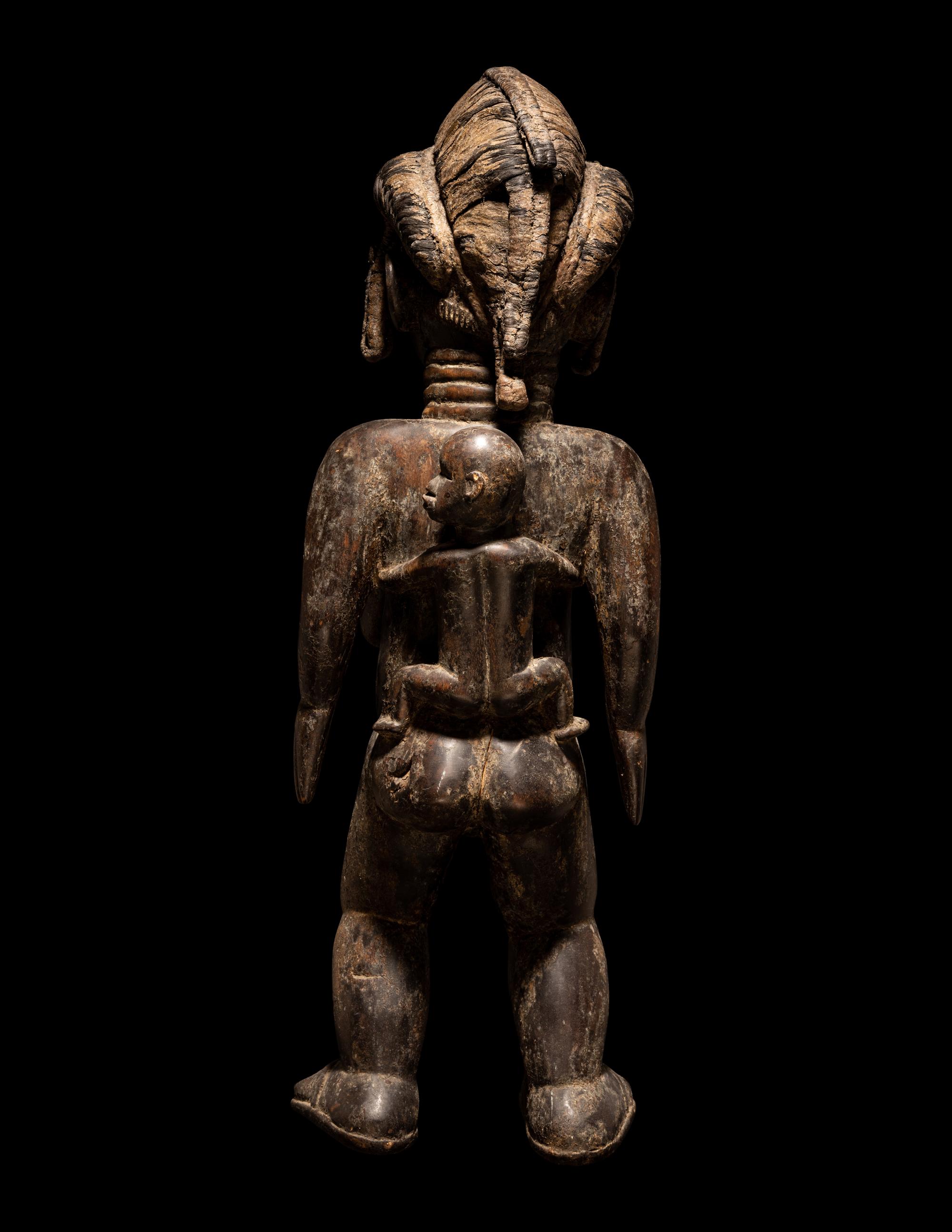 A Dan Wood Standing Female Figure