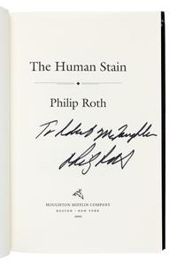 ROTH, Philip (1933-2018). A group of 5 works, published by Houghton Mifflin Company in Boston and New York.