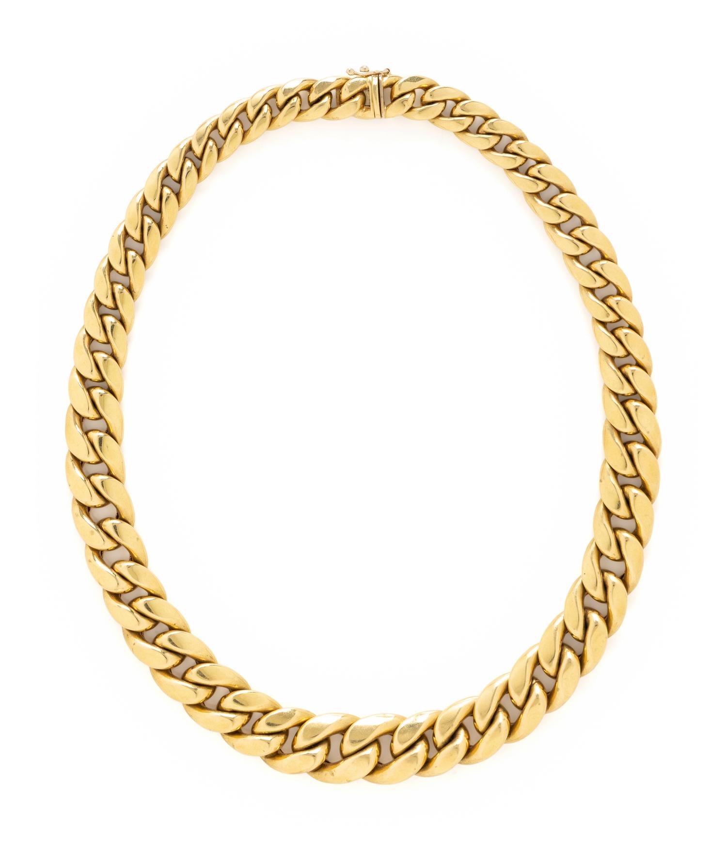 NICOLIS COLA, YELLOW GOLD NECKLACE