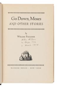 FAULKNER, William (1897-1962). Go Down, Moses and Other Stories . New York: Random House, 1942.