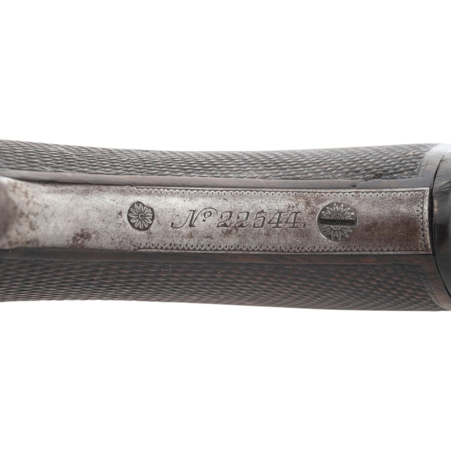 High Quality Grade Lefever Arms Co. SxS Hammerless with Damascus Barrels