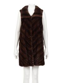 J. Mendel Sleeveless Mink Vest