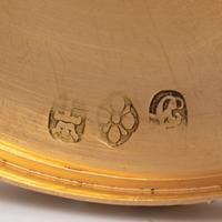 A German Gold and Enamel Bonbonnière