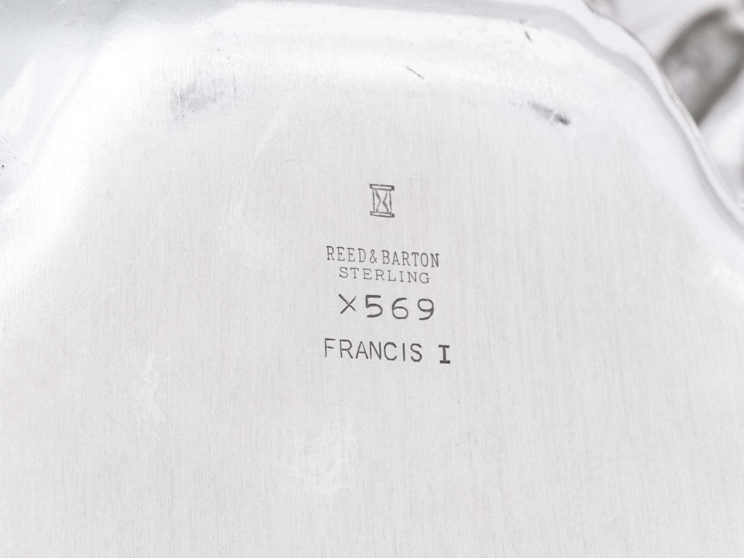 A Reed & Barton Francis I Silver Serving Bowl
