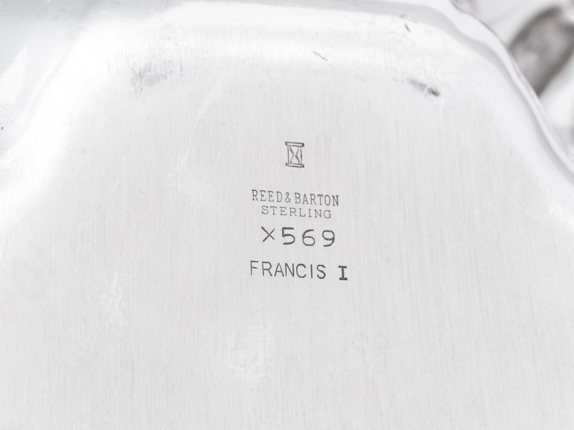 A Reed & Barton Francis I Silver Serving Bowl