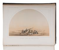 [AMERICANA - PACIFIC RAILROAD SURVEY]. Reports of Explorations and Surveys, to Ascertain the Most Practicable and Economical Route for a Railroad from the Mississippi River to the Pacific Ocean... Washington, D.C.: Beverley Tucker, A.O.P. Nicholson, Thomas H. Ford, 1855-1860.