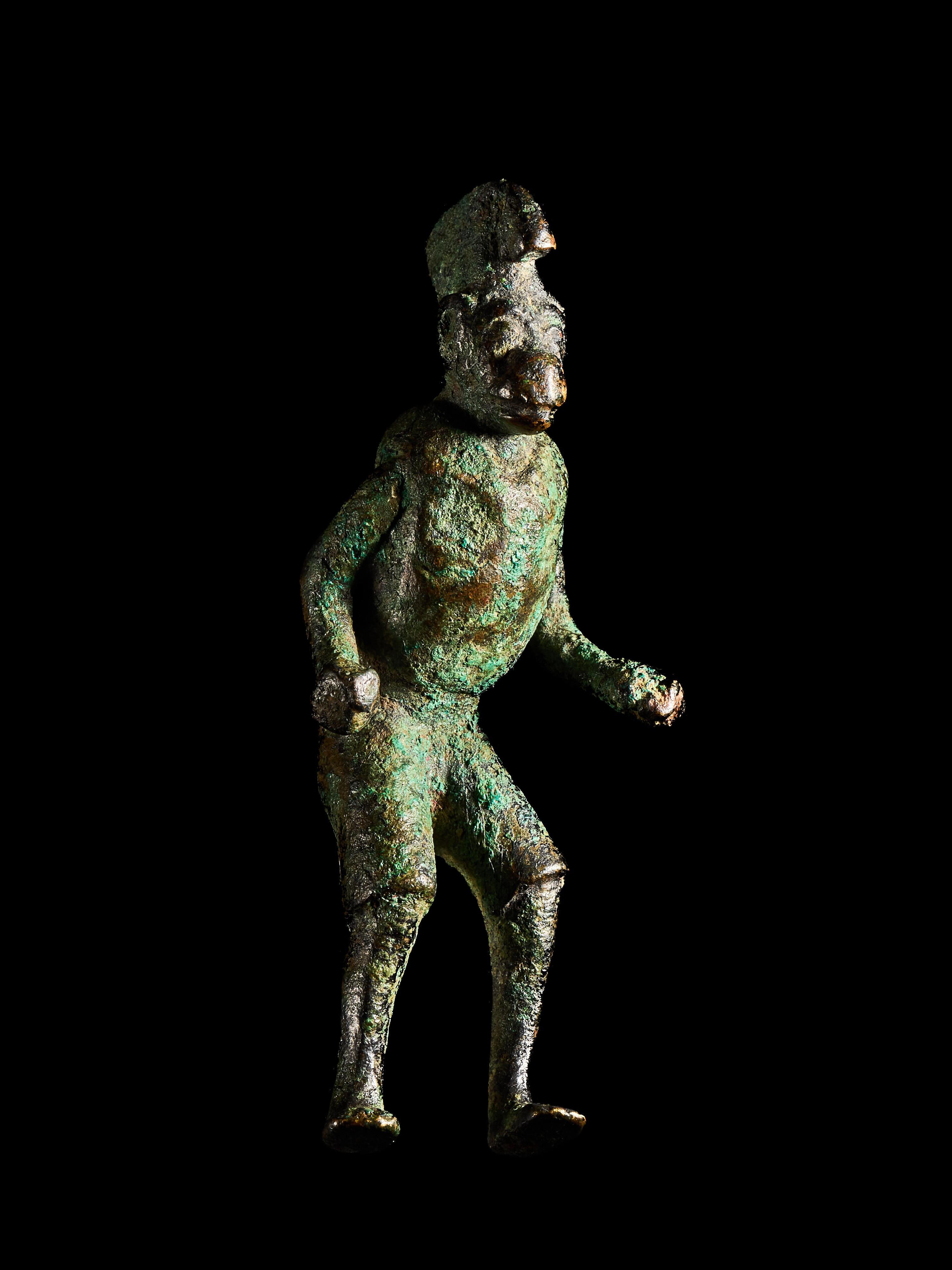 A Hellenistic Bronze Comic Actor as a Monkey