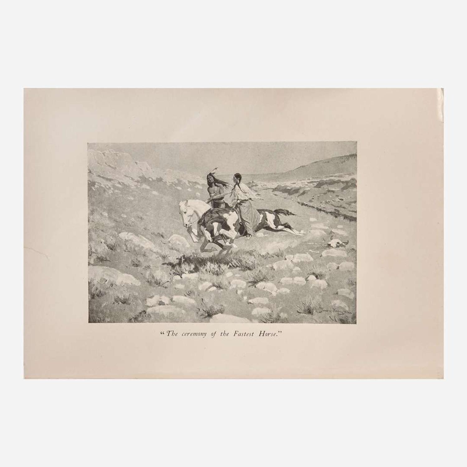 [Americana] Remington, Frederic The Way of an Indian
