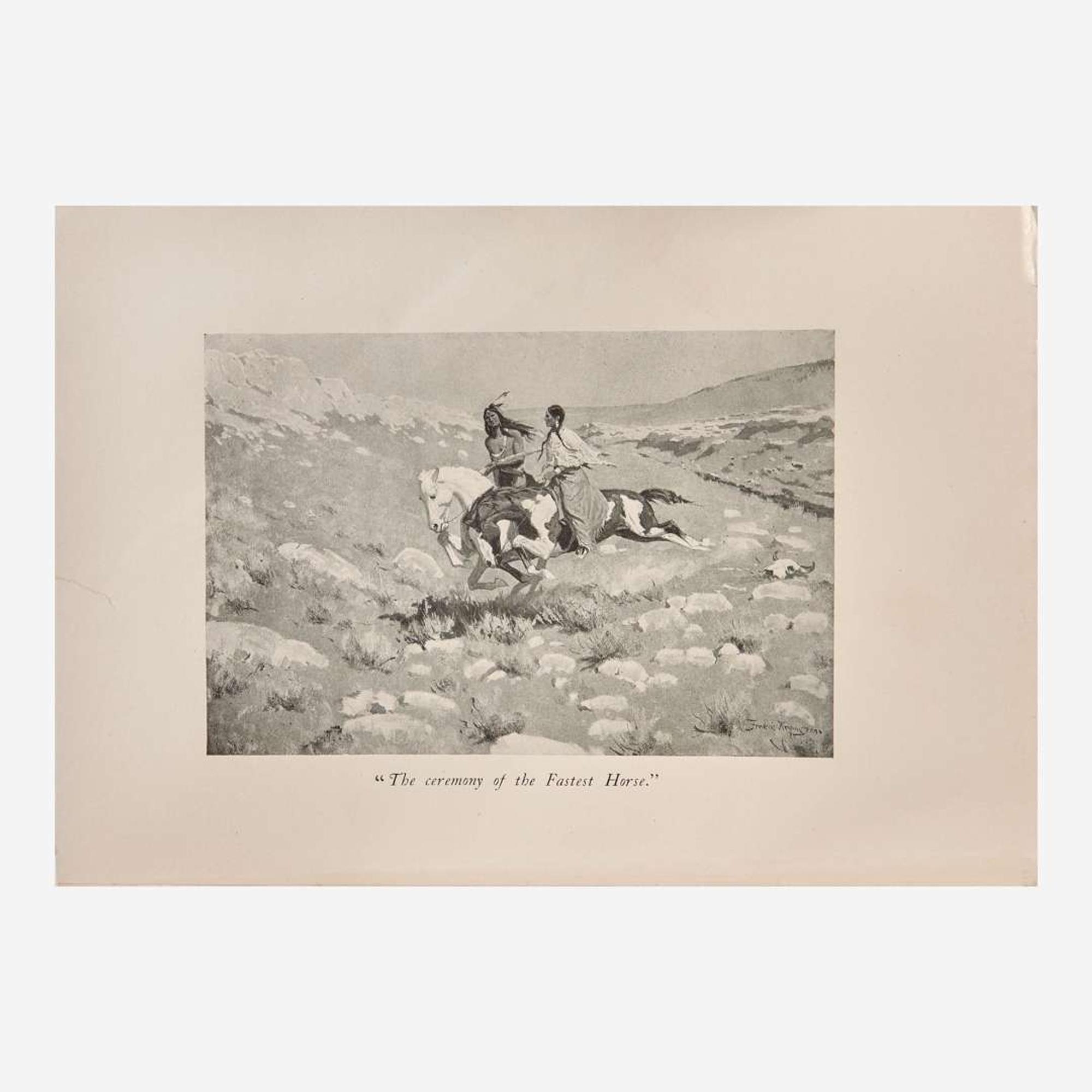 [Americana] Remington, Frederic The Way of an Indian
