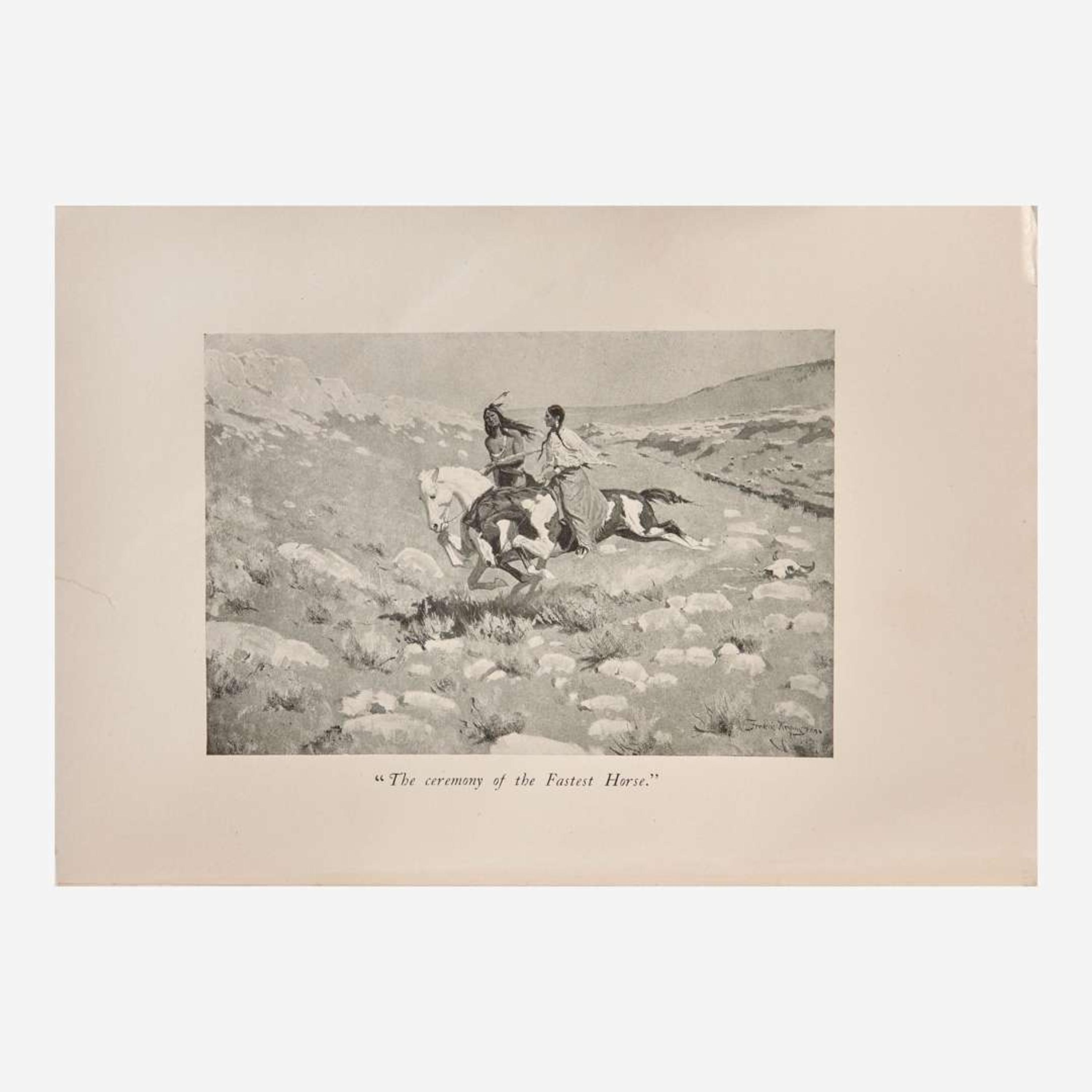 [Americana] Remington, Frederic The Way of an Indian