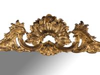 A George II Giltwood Overmantel Mirror