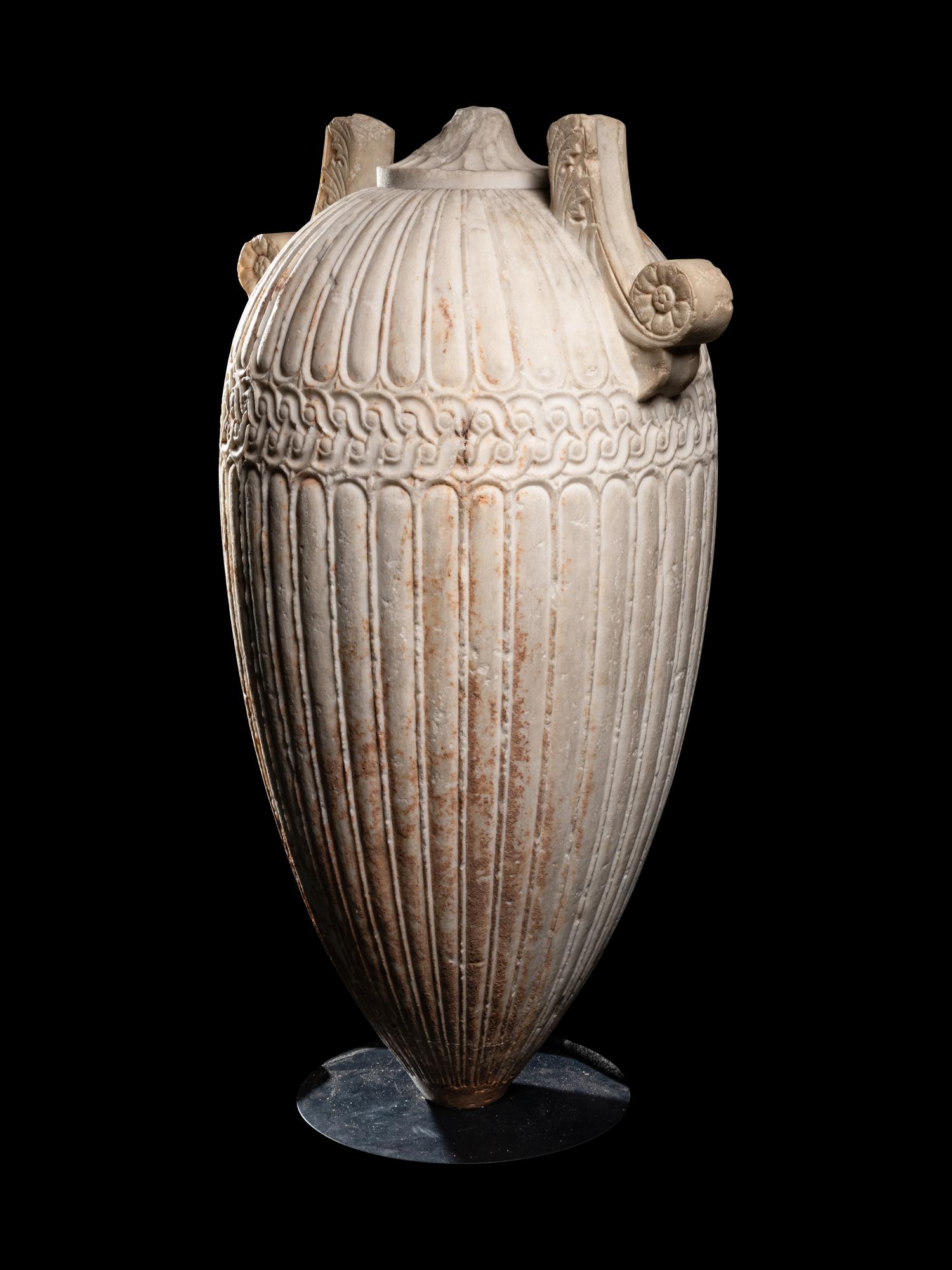 A Greek Marble Loutrophoros
