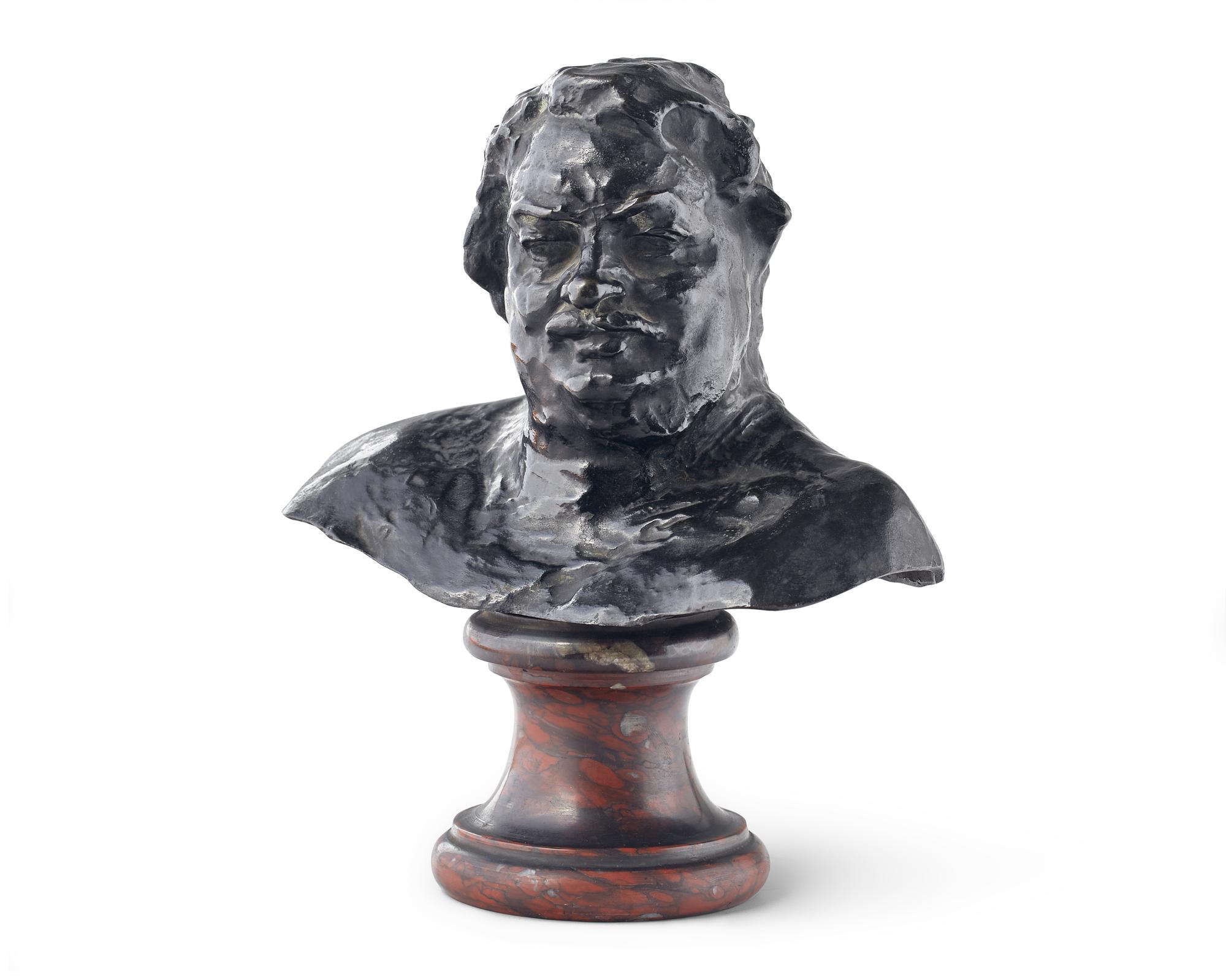Buste de Balzac (Étude Type C en Buste, Première Version, Petit Modèle) , 1892
