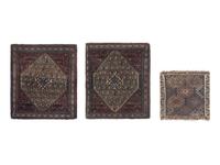 Three Persian Wool Mats