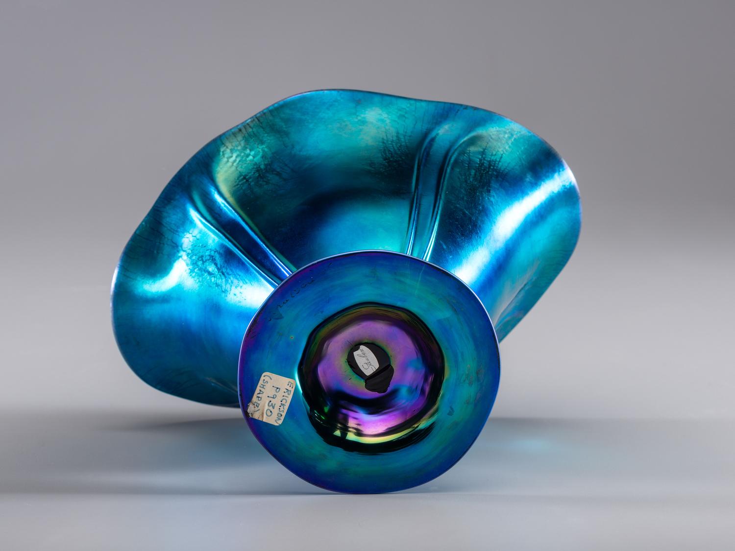 Blue Aurene Vase, c. 1930