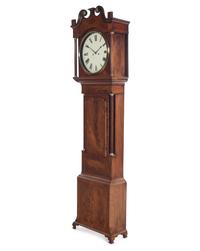 A George III Mahogany Tall Case Clock