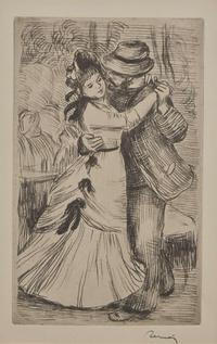 Pierre-Auguste Renoir (French, 1841-1919) - La Danse à la Campagne (Dance in the Country, 2nd Plate)