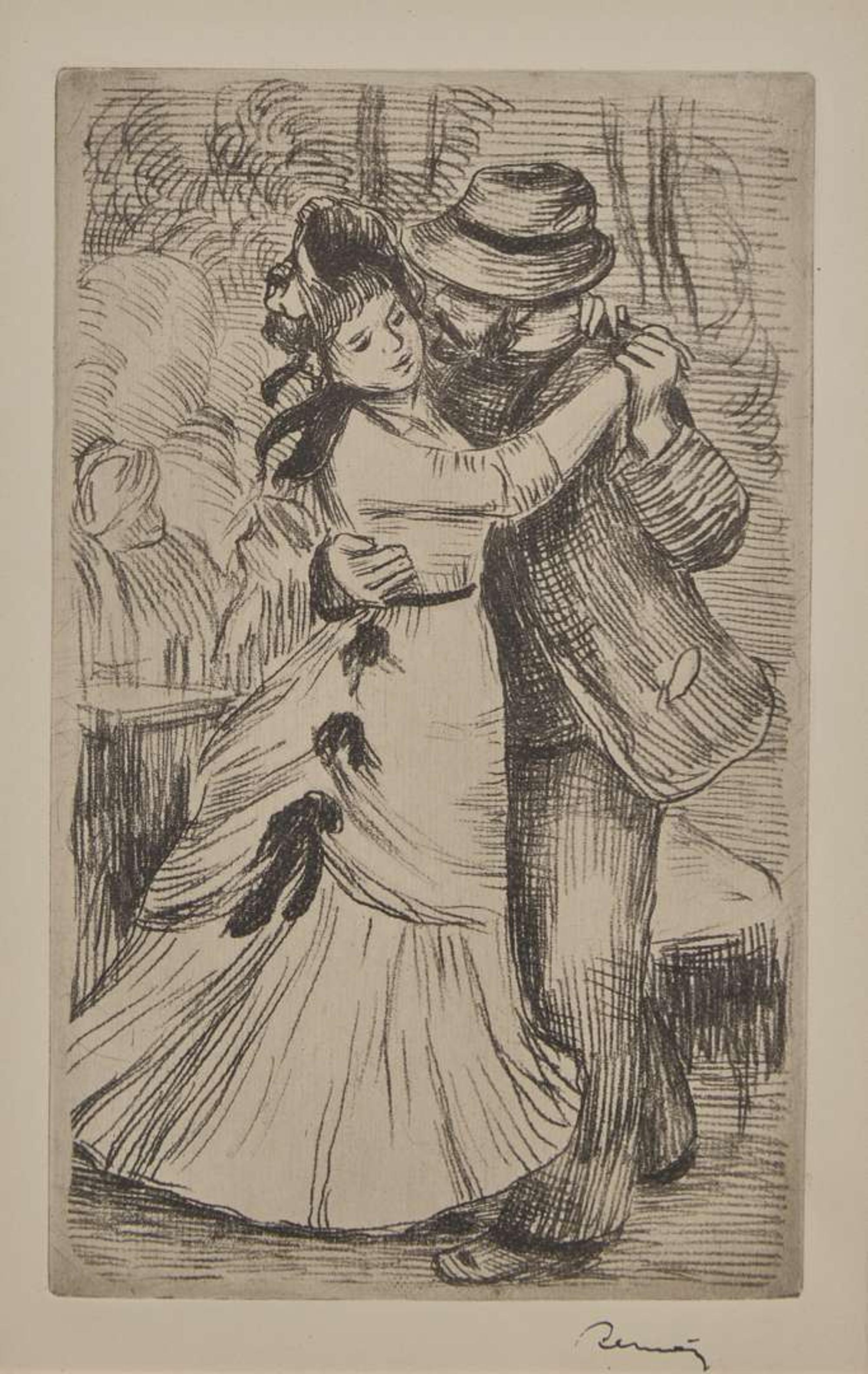 Pierre-Auguste Renoir (French, 1841-1919) - La Danse à la Campagne (Dance in the Country, 2nd Plate)