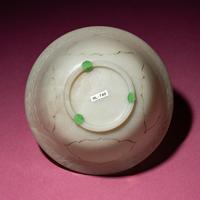 A Chinese Carved White Jade ‘Floral’ Bowl, 18th Century — 清中期 白玉刻花碗