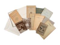 [DE VRIES, Hugo (1848-1935)]. An extensive archive including signed pamphlets and personally owned works related to the life and work of Hugo de Vries ca late 19th and early 20th centuries.