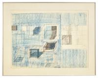 Two Works: Studies for Neon Boxes with Electrodes, 1967 ; together with Crossword Puzzles (2)