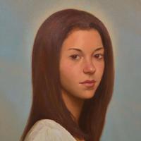Bo Bartlett (American, B. 1955) Alexandra Holding a Magic Wand