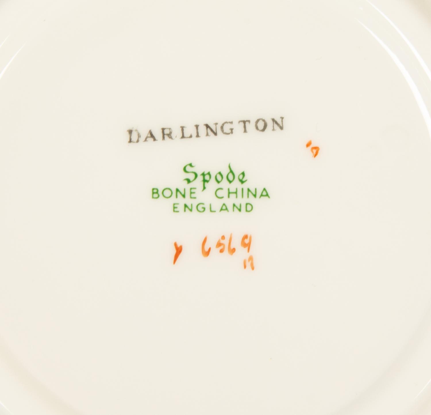 A Spode Darlington Porcelain Dinner Service