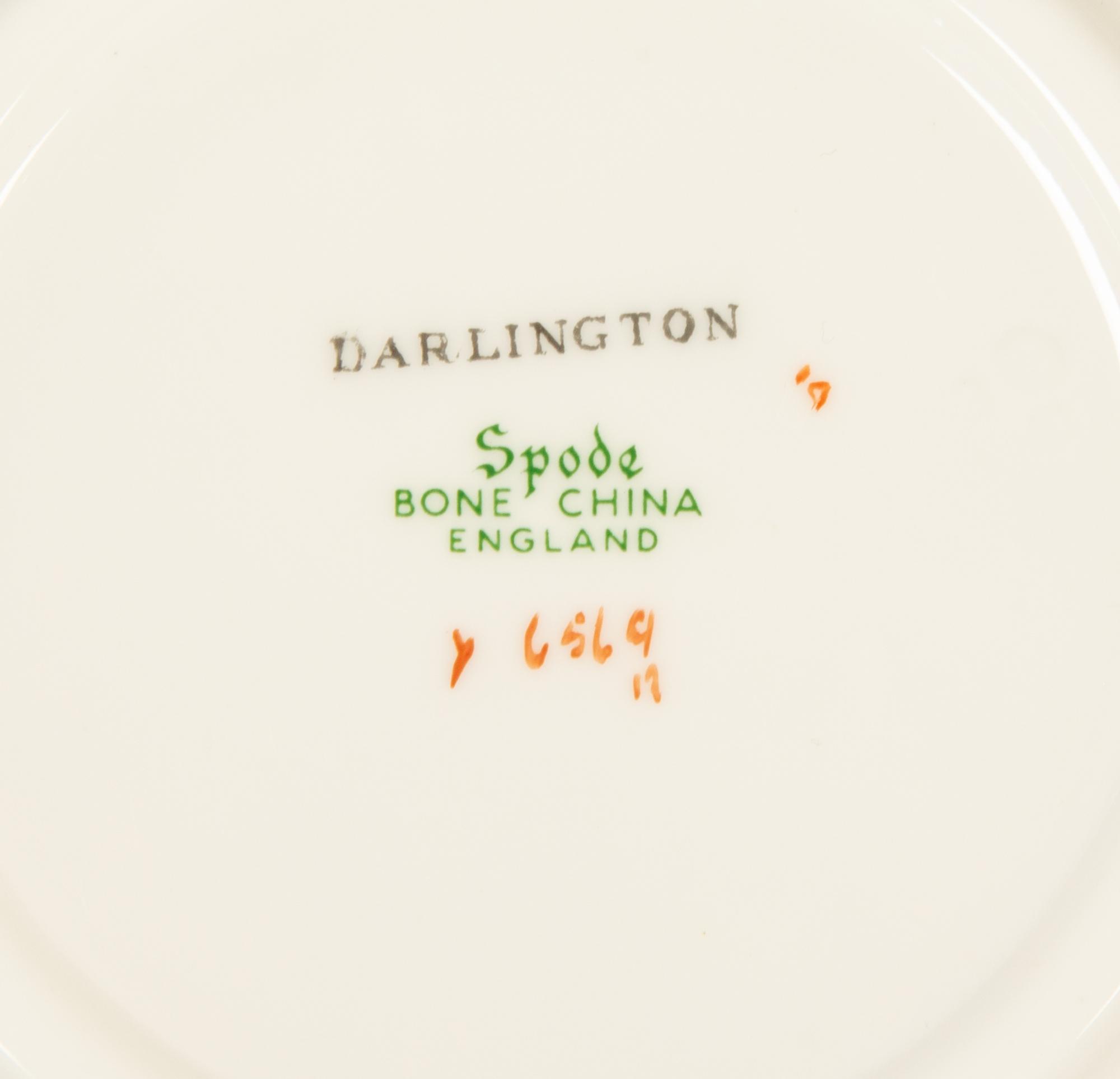 A Spode Darlington Porcelain Dinner Service