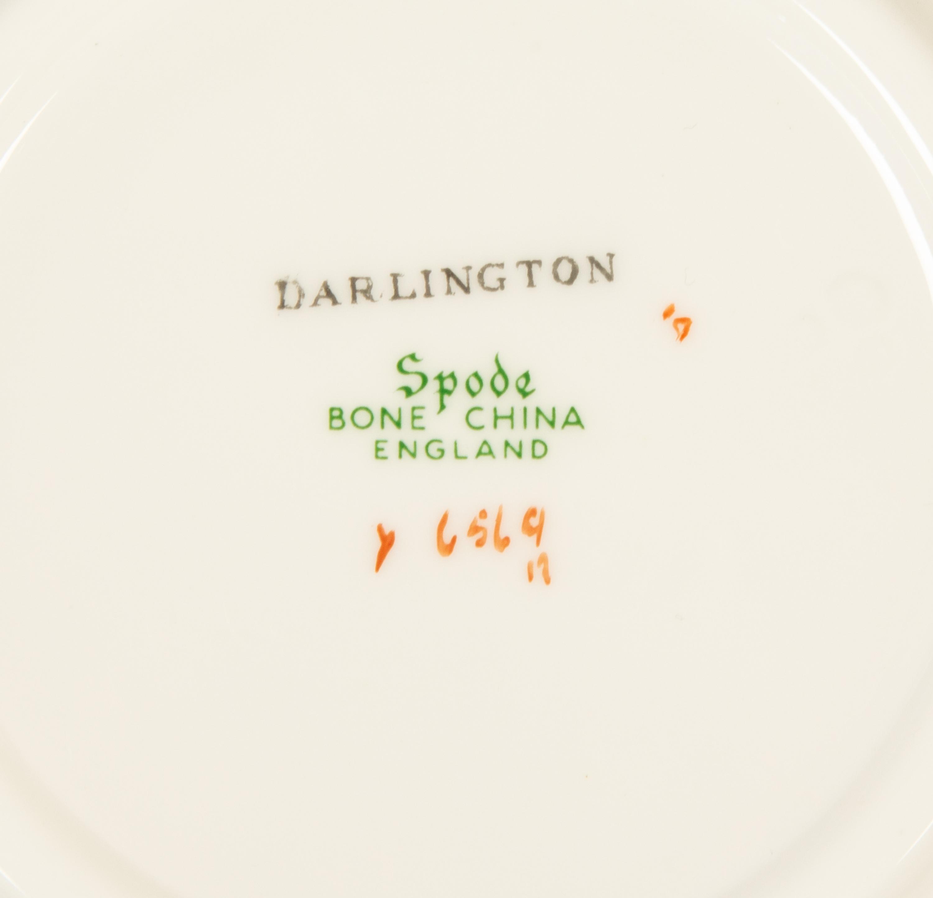 A Spode Darlington Porcelain Dinner Service