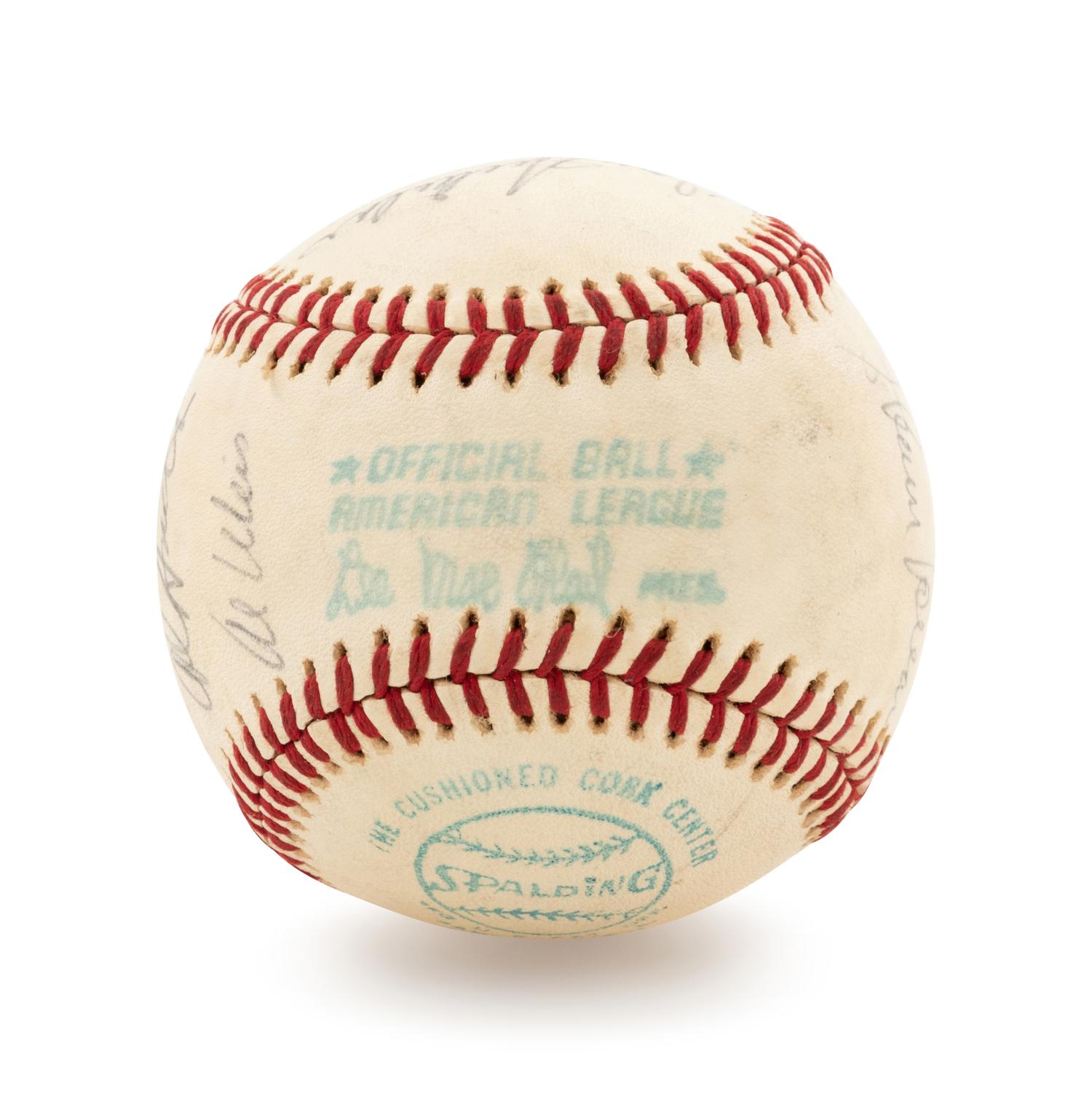 A 1950s Chicago White Sox Signed Baseball Including Nellie Fox and Luke Appling