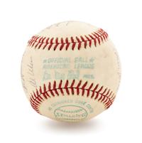 A 1950s Chicago White Sox Signed Baseball Including Nellie Fox and Luke Appling