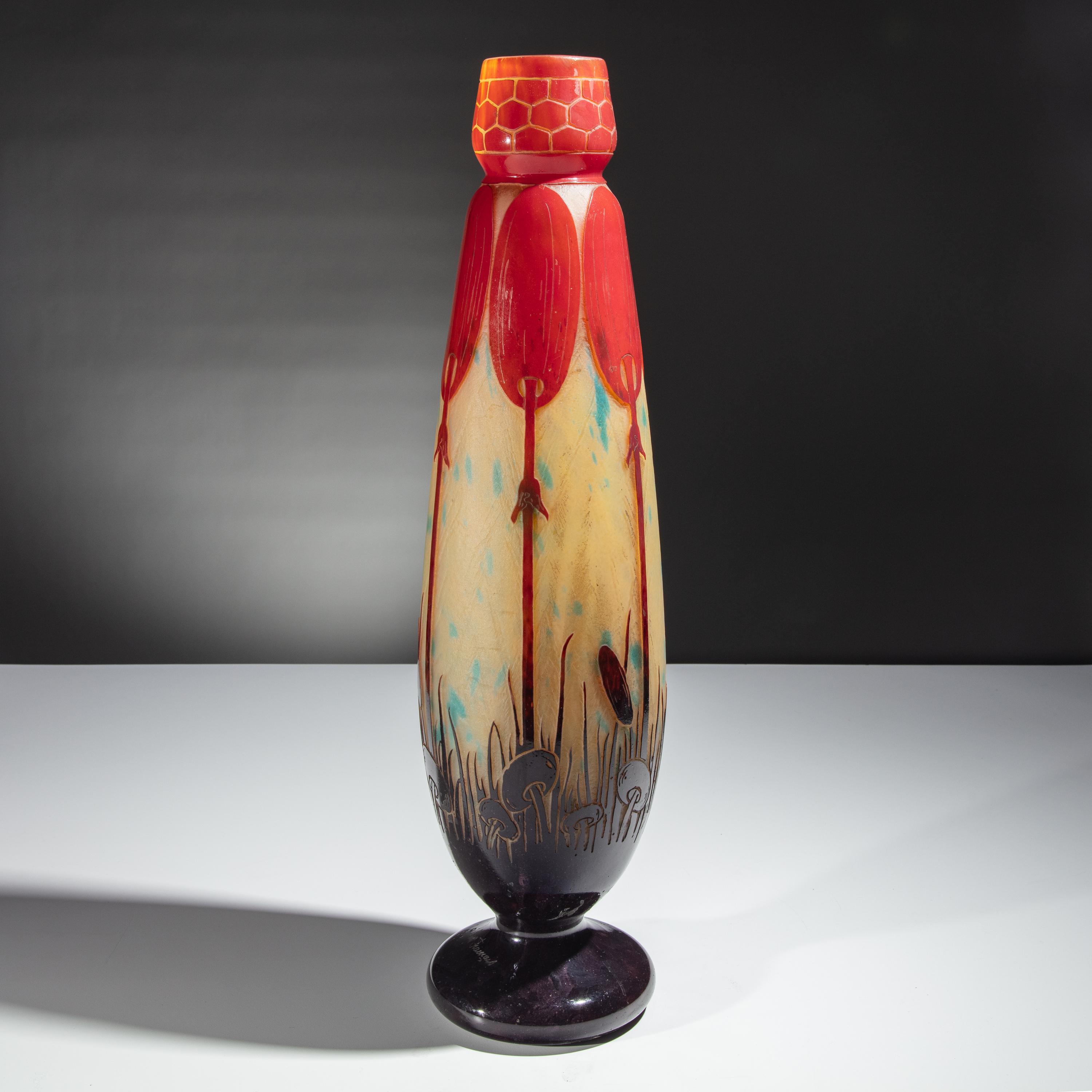 Charles Schneider (French, 1881–1953) — Le Verre Français Vase, c. 1924-26