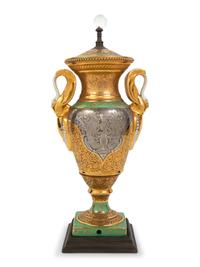 A Paris Style Porcelain Urn