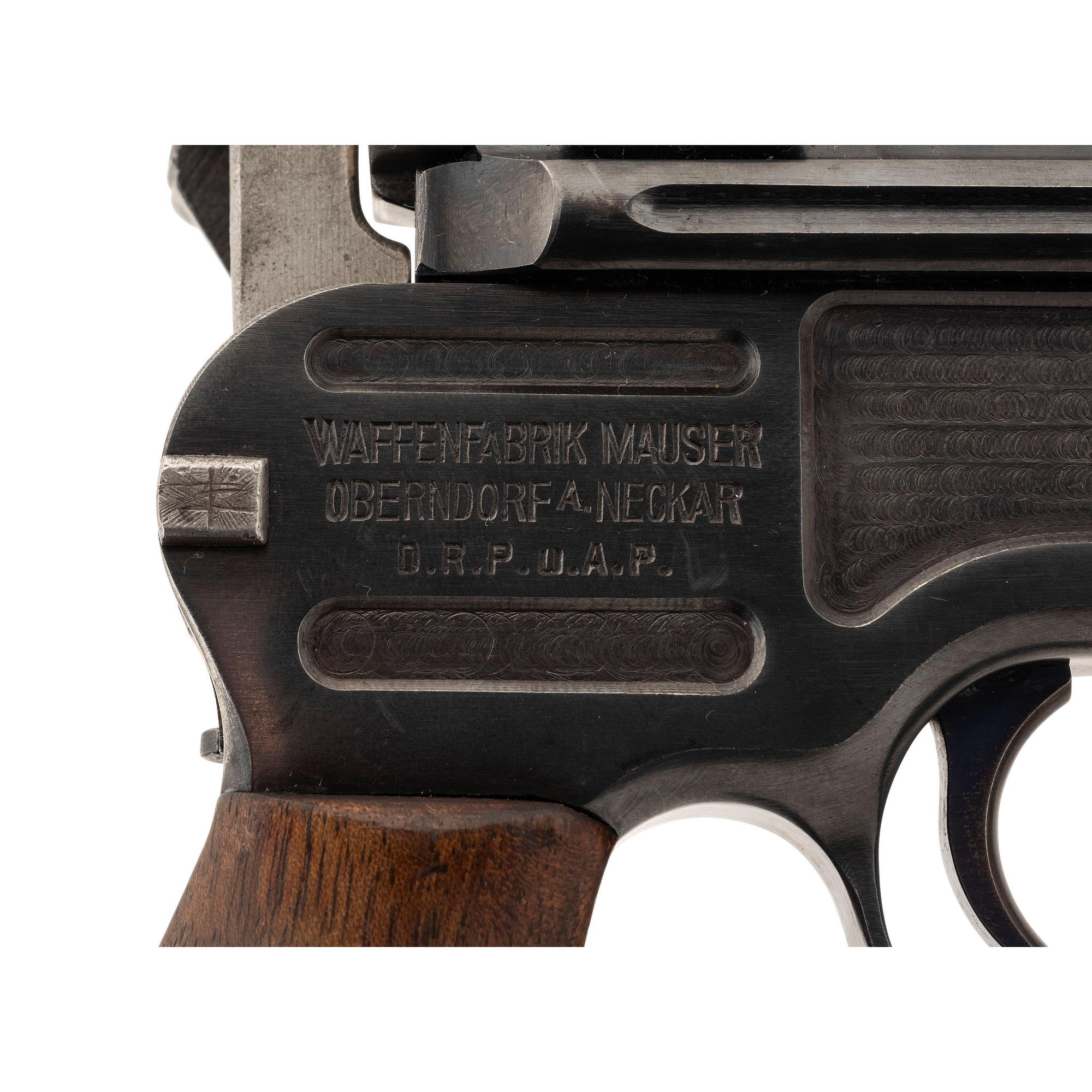** Commercial Mauser Broomhandle C96 Pistol