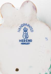 A Herend Porcelain Rabbit