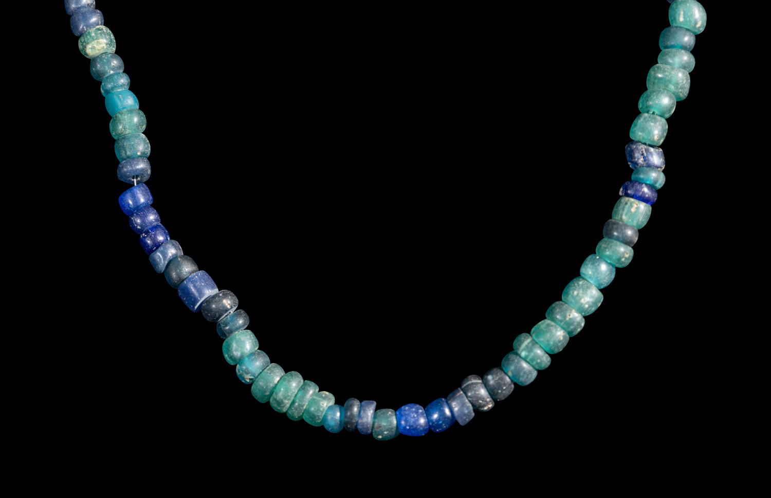 Five Egyptian Beaded Necklaces