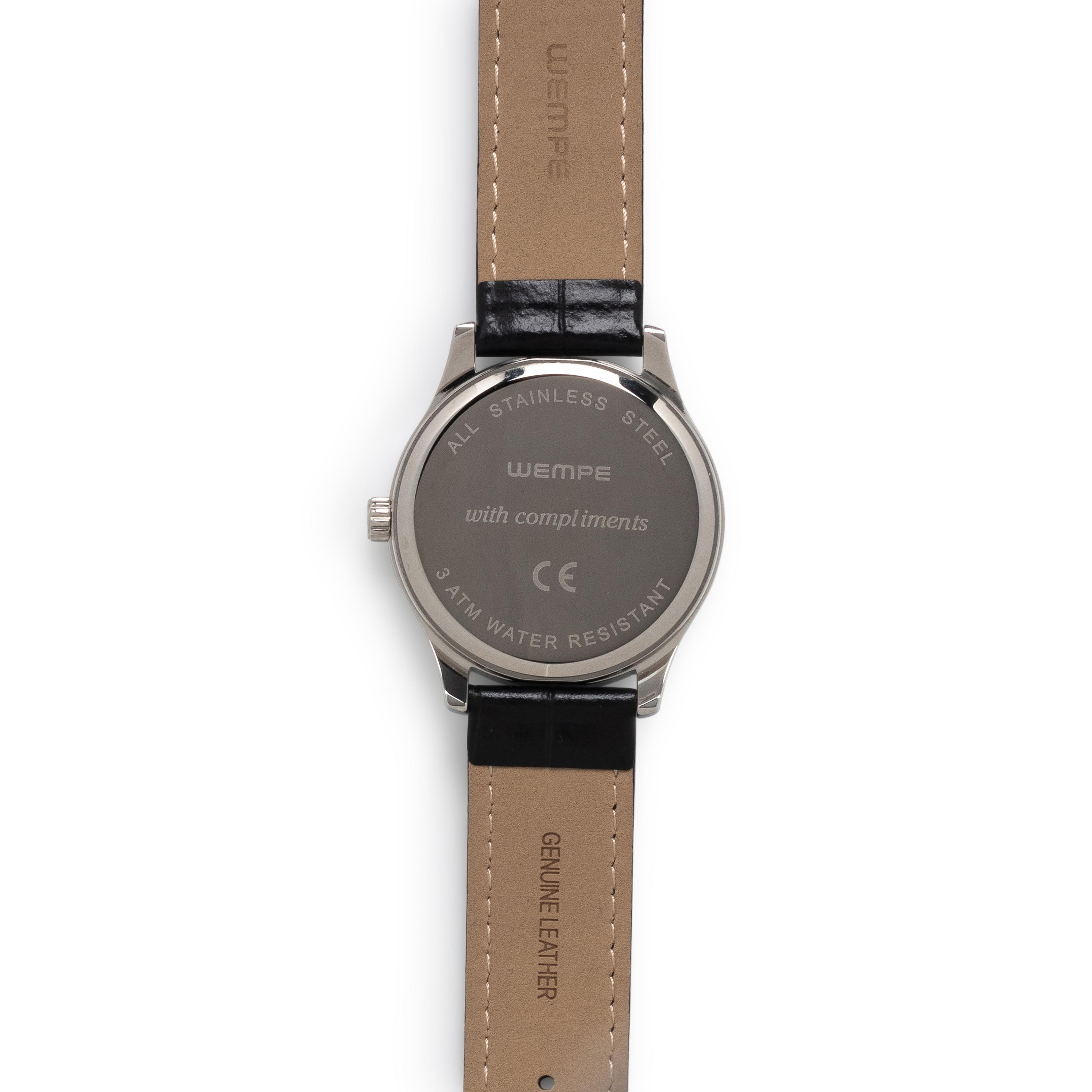 WEMPE, STAINLESS STEEL WATCH