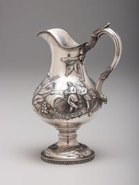 A Kentucky State Agricultural Society Coin Silver Presentation Pitcher