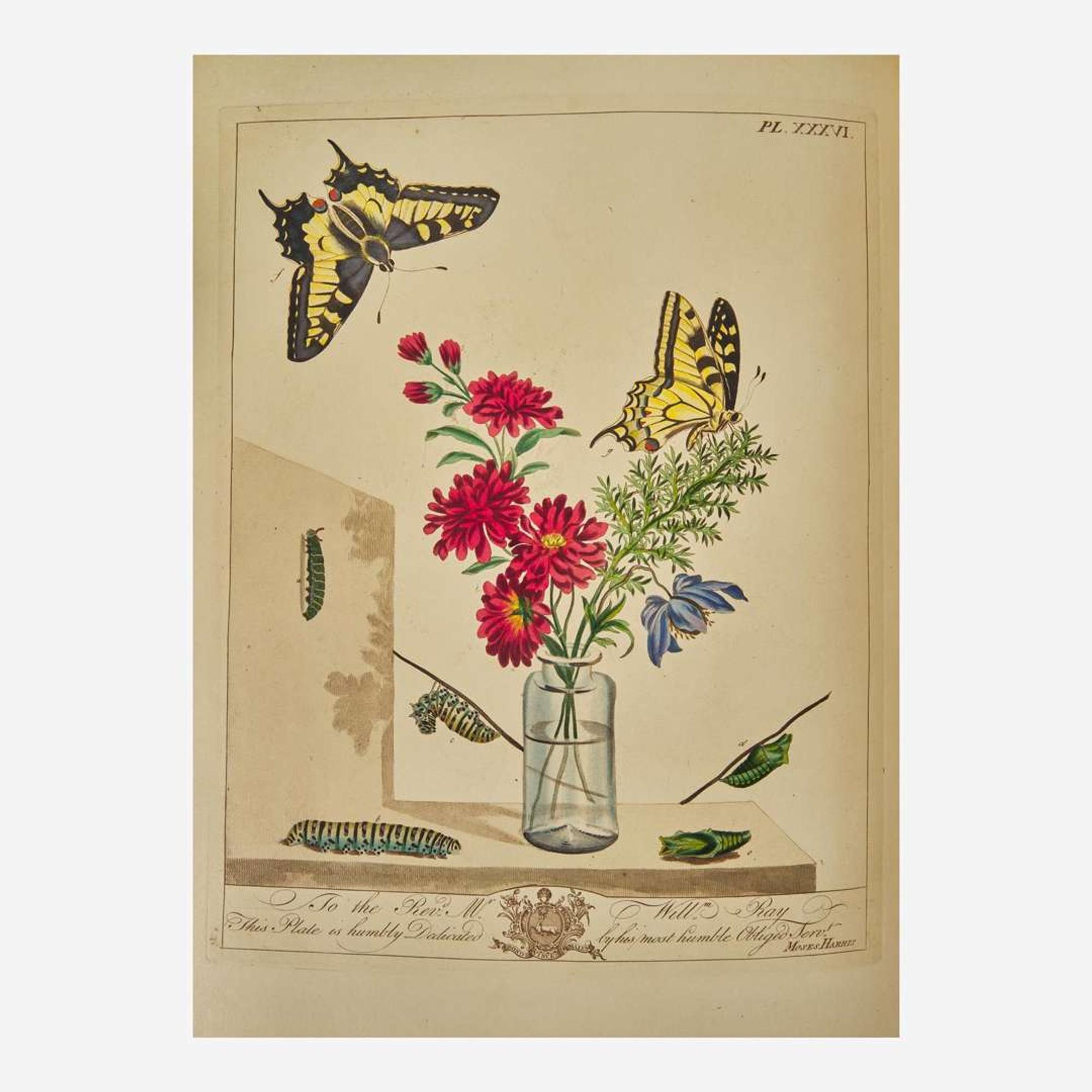 [Natural History] Harris, Moses, and John O. Westwood The Aurelian A Natural History of English Moths and Butterflies, Together with the Figures of Their Transformations and of the Plants on Which They Feed...