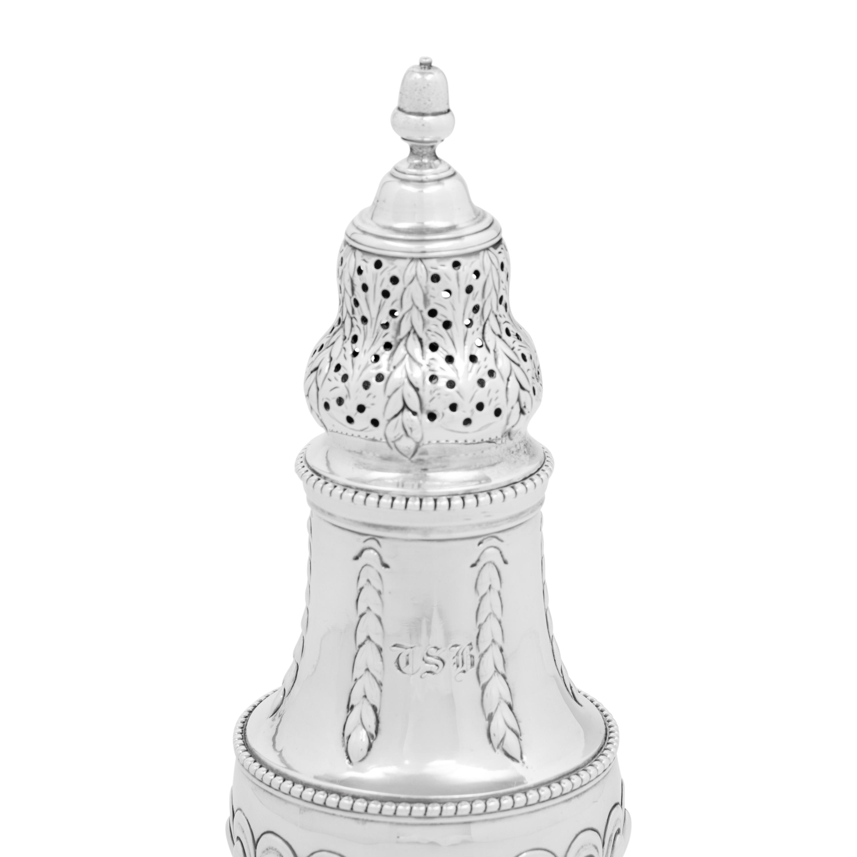 A George III Silver Muffineer