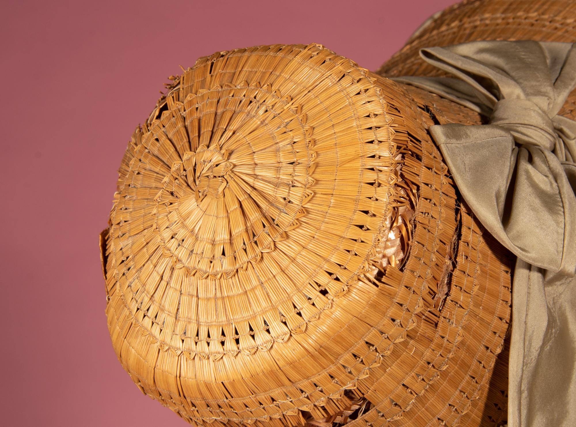 Collection of Six 19th Century Hats & Bonnets, 1850-90